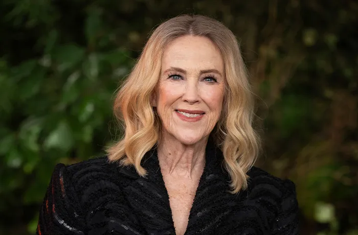 Catherine O'Hara in 2024. (Scott A Garfitt/Invision/AP)