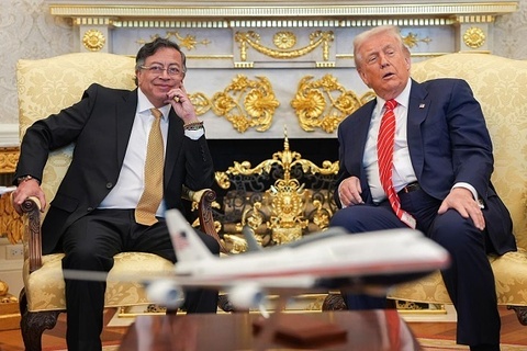 Trump keeps foreign leader talks behind closed doors in marked shift from last year’s theatrics