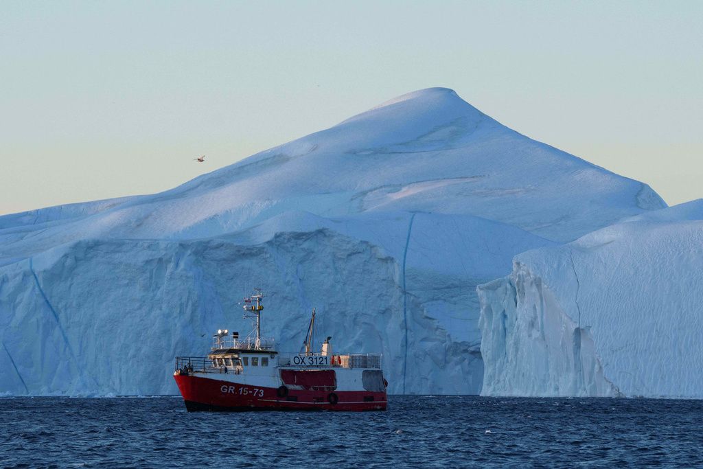 US sent hospital ship to Greenland, Trump says