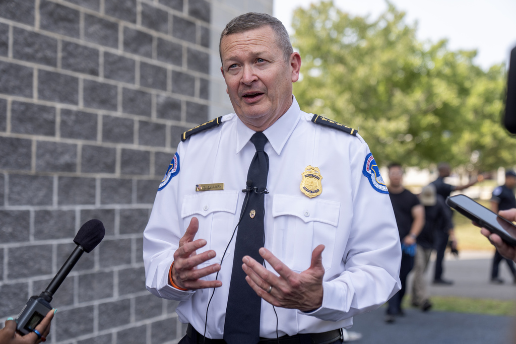 Capitol Police chief asks for record-breaking budget, citing 58% increase in threats to Congress