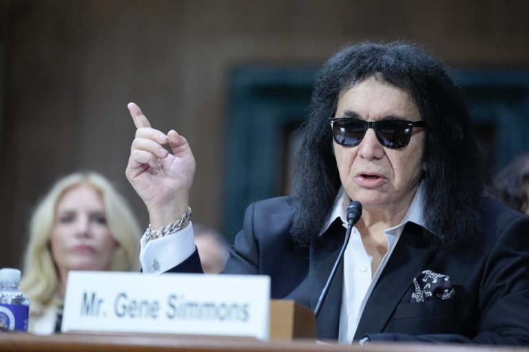 Kiss bassist Gene Simmons.