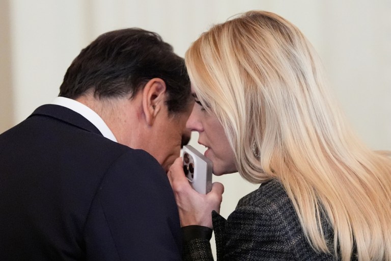 Attorney General Pam Bondi and Assistant Attorney General Todd Blanche.