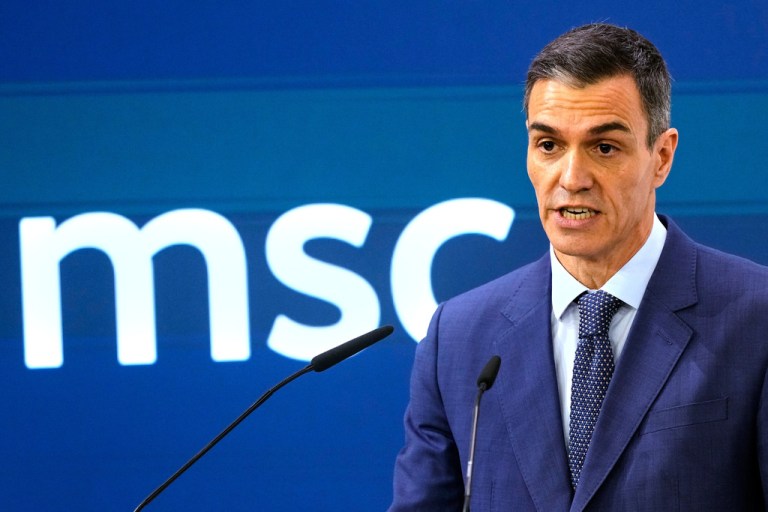 Spain's Prime Minister Pedro Sanchez.