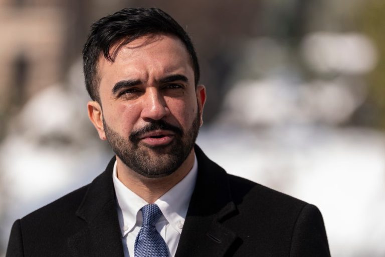 New York Mayor Zohran Mamdani.