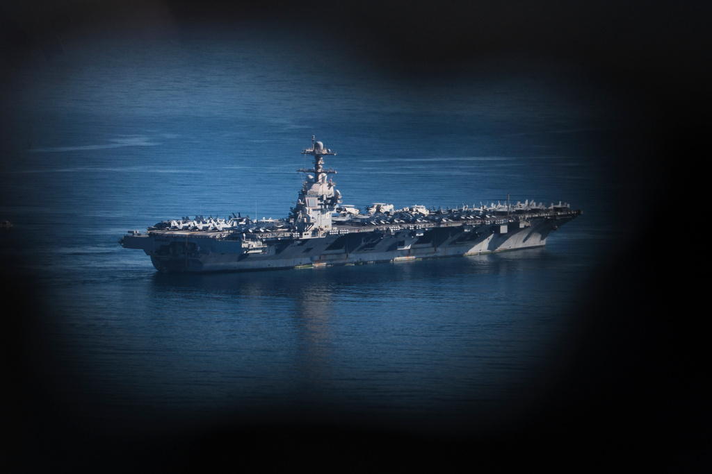 Gerald R. Ford becomes longest-deployed US aircraft carrier since Vietnam War