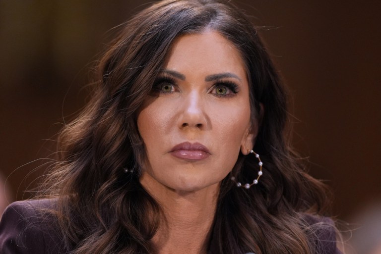 Homeland Security Secretary Kristi Noem appears for an oversight hearing before the Senate Judiciary Committee, at the Capitol in Washington, Tuesday, March 3, 2026.