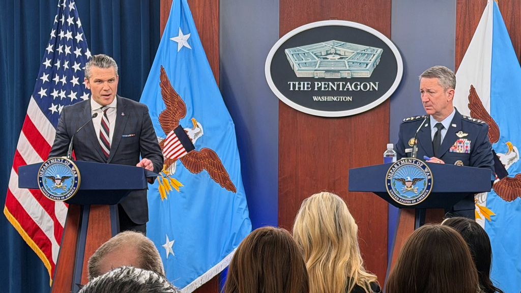 WATCH LIVE: Hegseth and Joint Chiefs chairman give update on Iran war