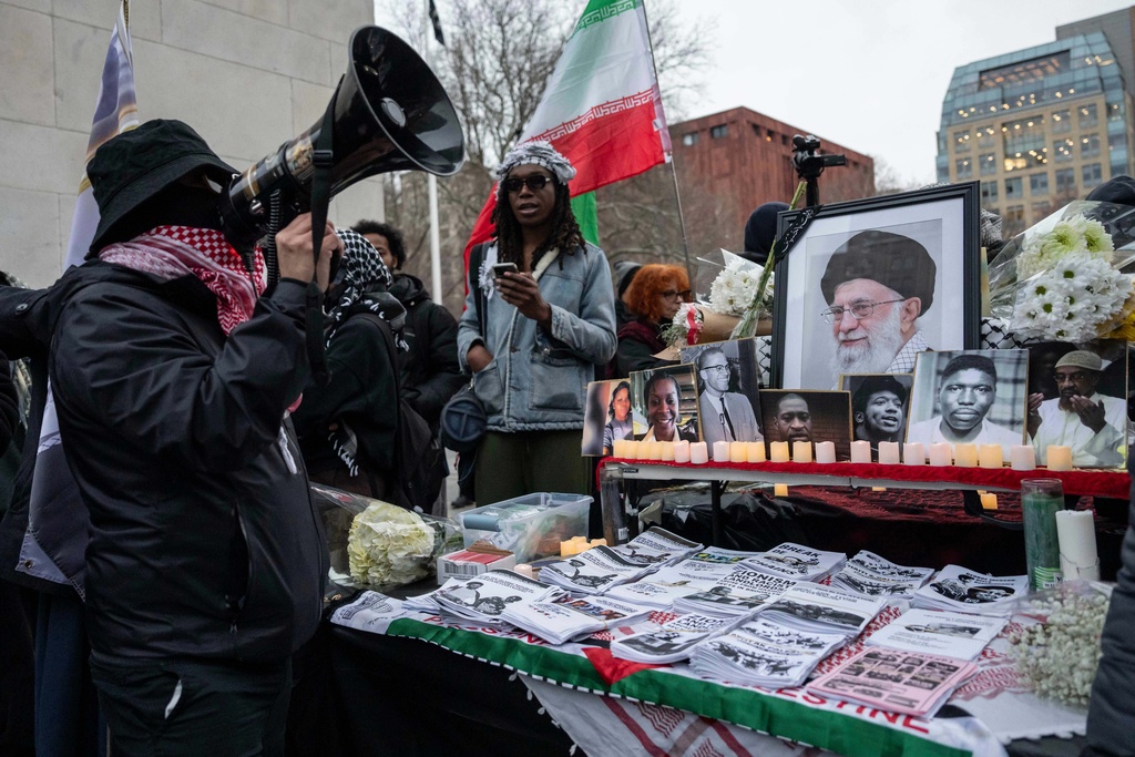 NYC vigil for Ali Khamenei turns violent as protestors clash