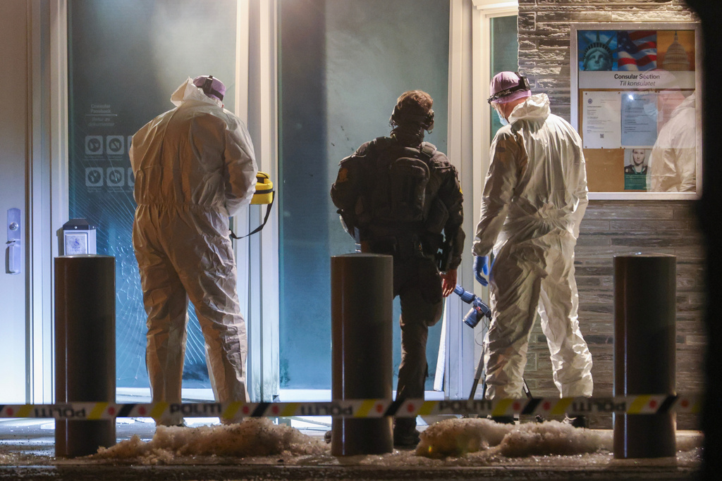 US Embassy in Oslo hit by explosion, Norwegian police say