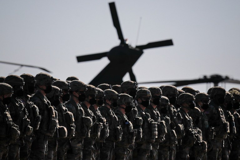 US troops