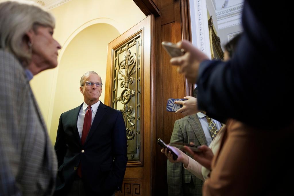 Thune pleads with voters for patience on rising gas prices amid Iran war