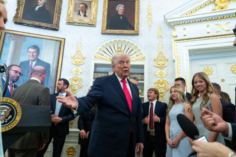 Whether it’s five days, two weeks, or “very soon,” President Donald Trump has shown a penchant in his second term for throwing out deadlines that he himself frequently flouts.
