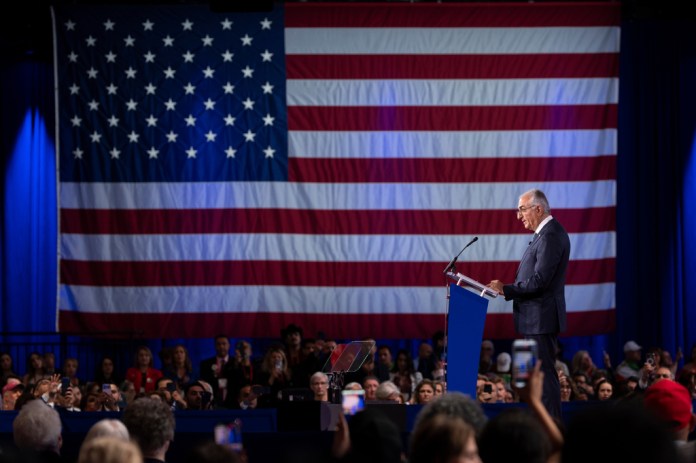Exiled Iranian Crown Prince Reza Pahlavi speaks at the Conservative Political Action Conference.