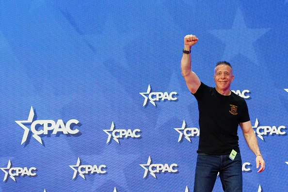 Former Border Patrol Chief Gregory Bovino during the Conservative Political Action Conference (CPAC) in Grapevine, Texas, US, on Thursday, March 26, 2026. The Conservative Political Action Conference launched in 1974 brings together conservative organizations, elected leaders, and activists.