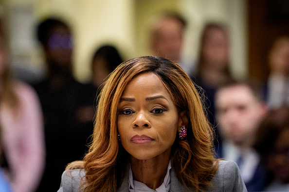U.S. Rep. Sheila Cherfilus-McCormick (D-FLA) appears for a hearing of the House Ethics Committee on Capitol Hill on March 26, 2026 in Washington, DC. Cherfilus-McCormick is accused of stealing $5 million from FEMA and using part of it to fund her first successful run for Congress in 2021.