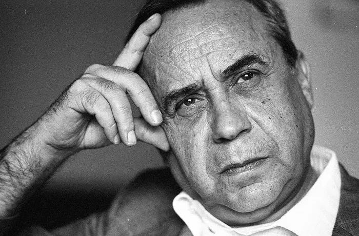 Italian writer, Leonardo Sciascia. (Photo by Vittoriano Rastelli/Corbis via Getty Images)