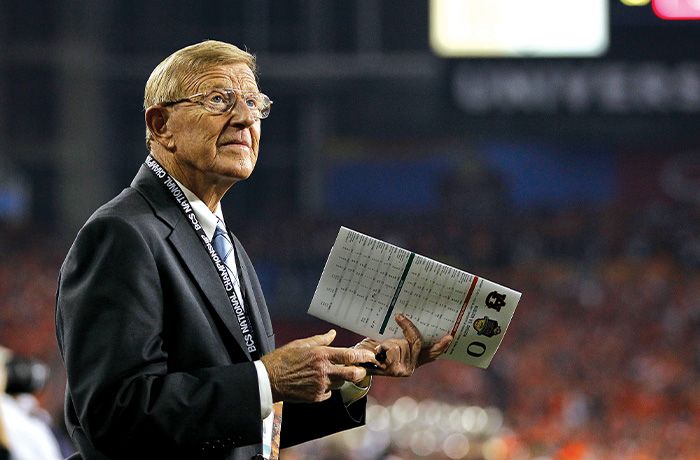 Lou Holtz, 1937-2026