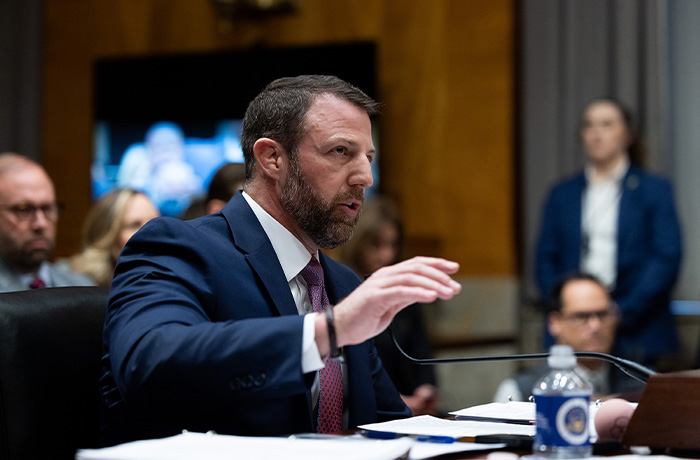 WATCH LIVE: Senate holds confirmation vote for Mullin as DHS head