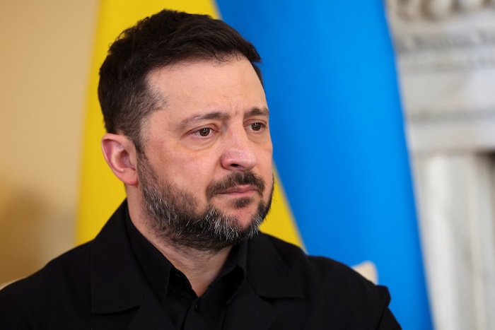 Ukrainian President Volodymyr Zelensky.