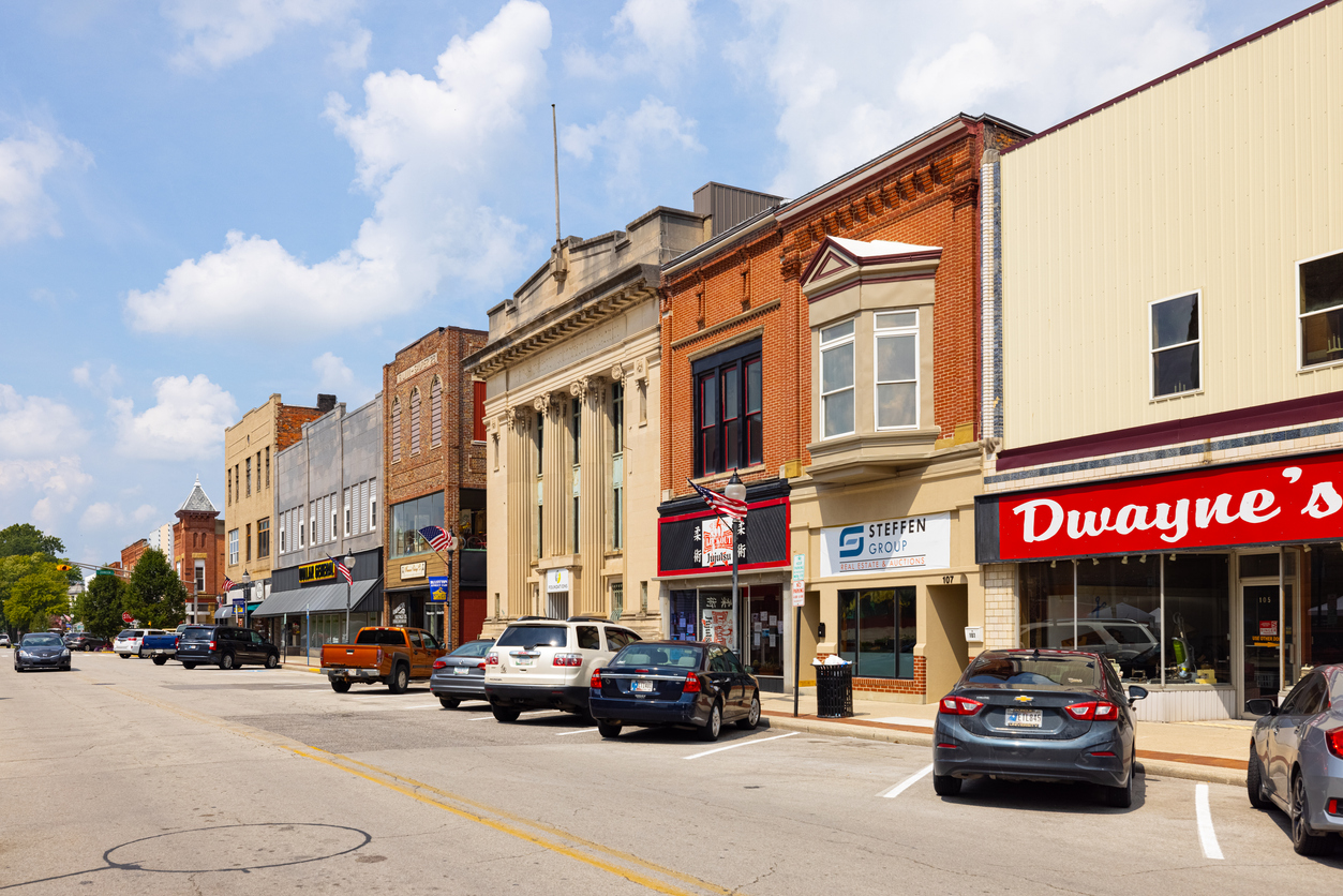 Capitalism, modified, in a conservative town
