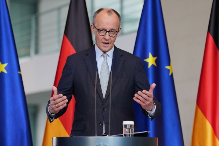German Chancellor Friedrich Merz.