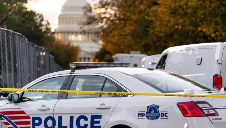 Police car in D.C.
