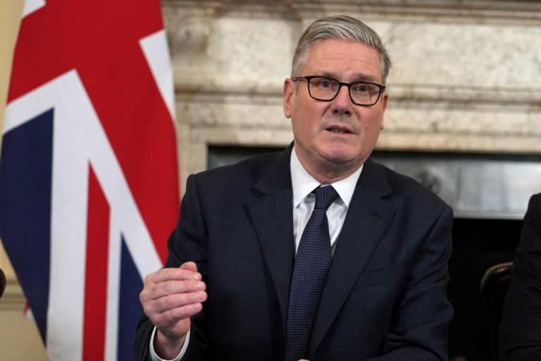British Prime Minister Keir Starmer.