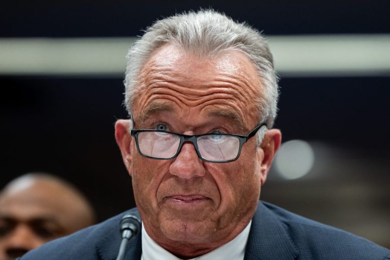 Health and Human Services Secretary Robert F. Kennedy Jr. testifies before the Senate Appropriations Committee.