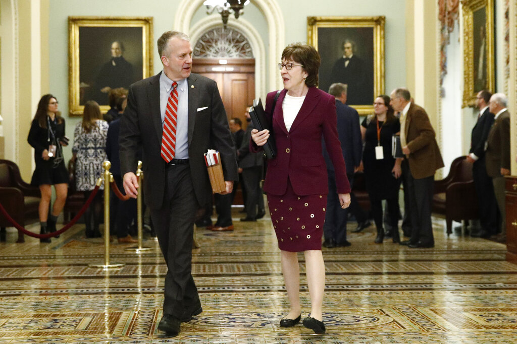 Susan Collins and Dan Sullivan buck Senate GOP on affordability votes
