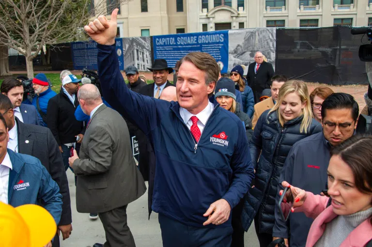Virginia Gov. Glenn Youngkin (R).