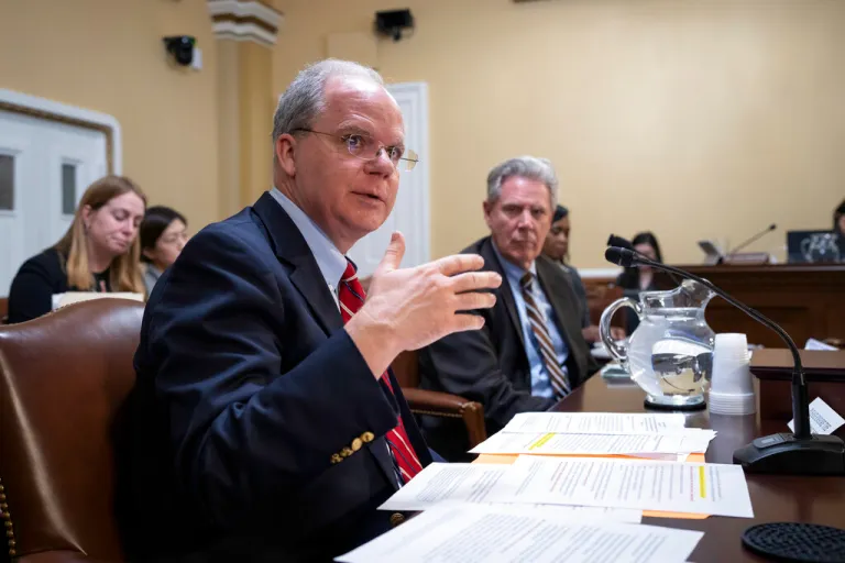 Rep. Brett Guthrie (R-KY) speaking at a Congressional hearing