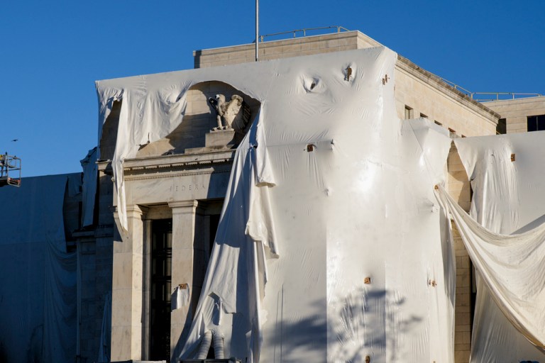 Federal Reserve construction.
