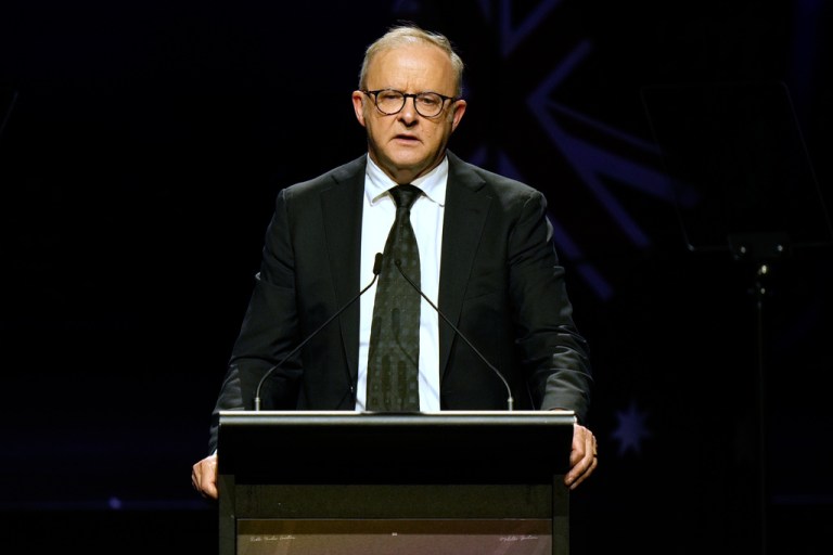Australian Prime Minister Anthony Albanese.