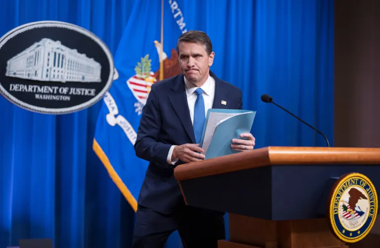 Deputy Attorney General Todd Blanche.