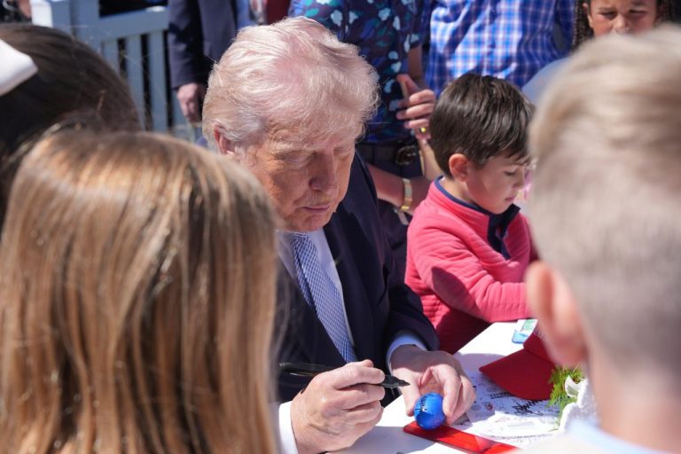 Donald Trump Easter 2026.