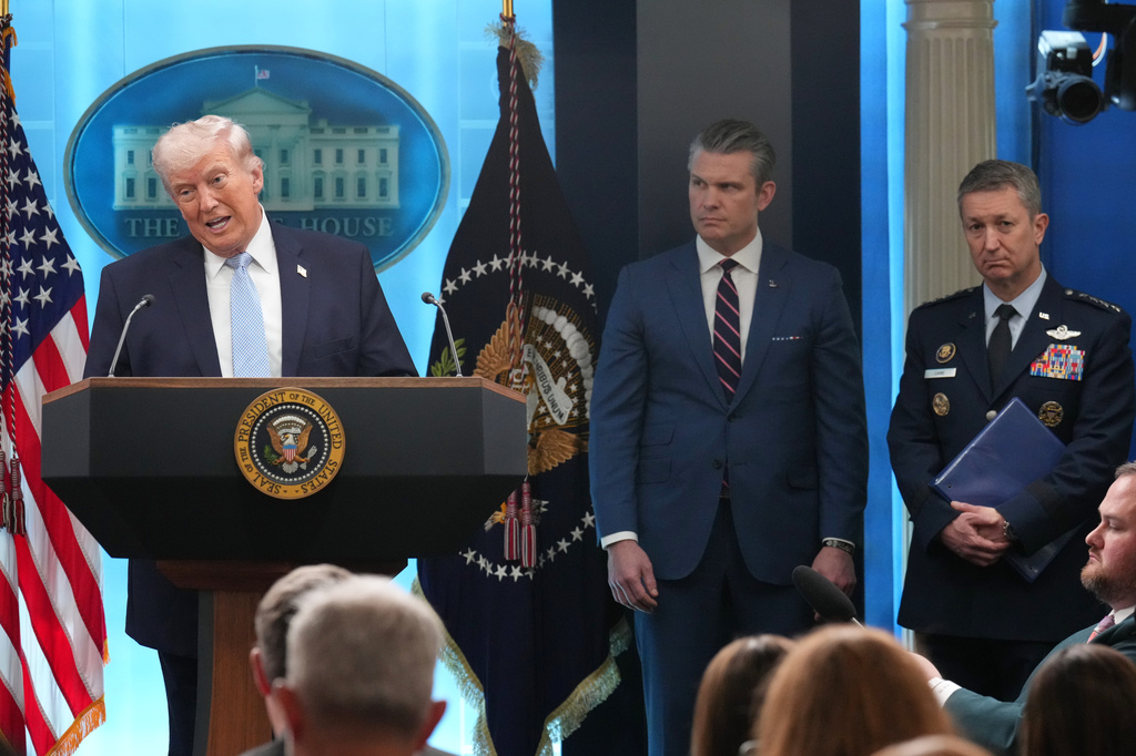 Trump and Hegseth lean hard on religion in post-Easter Iran press conference: ‘God is good’