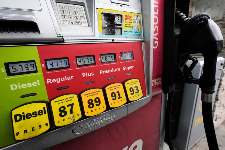 Gas pump.