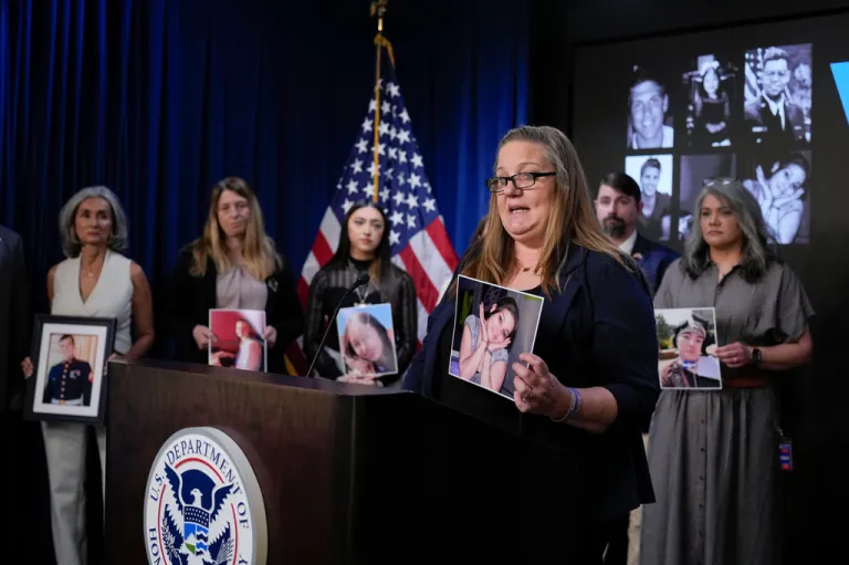 Jennifer Bos talks about her daughter Megan, whose death was in connection with an illegal immigrant.