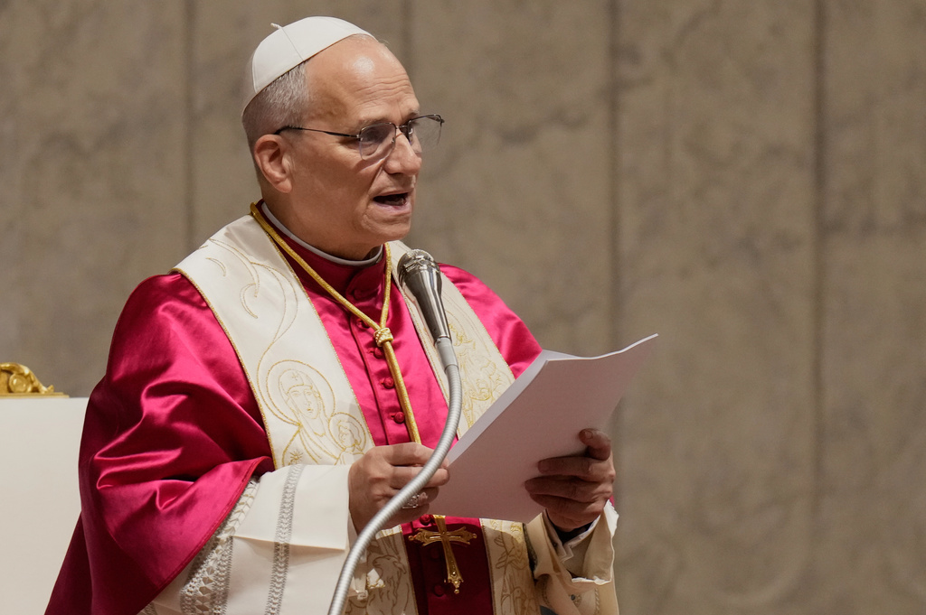 Pope Leo slams ‘demonic cycle of evil’ behind Iran war during sermon