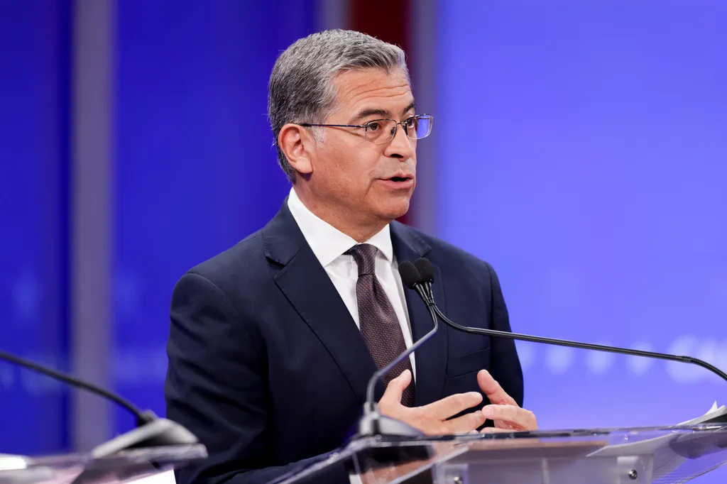 Xavier Becerra, a candidate in California's gubernatorial race.