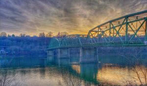 The sleepy little town of Kittanning in Armstrong County, Pennsylvania.