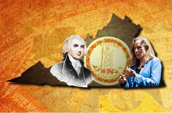James Madison Abigail Spanberger Virginia