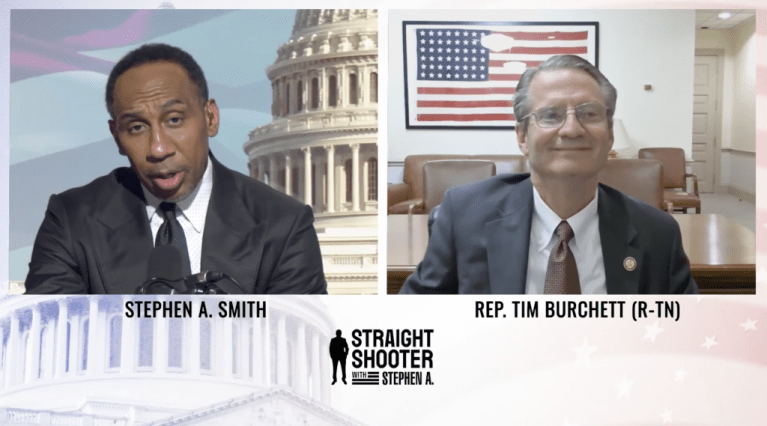 Stephen A. Smith and Rep. Tim Burchett (R-TN).