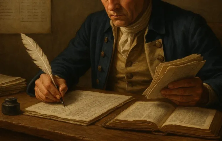 Gen. George Washington's aide-de-camp, William Palfrey, offers a glimpse into Washington's travels from Cambridge to New London, Connecticut via a perfectly preserved expense account that includes recorded payments for ferries and baggage handling, along with other associated costs of a journey from Cambridge to New York. (Photo courtesy Mount Vernon)