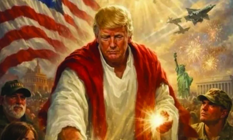 trump jesus truth social