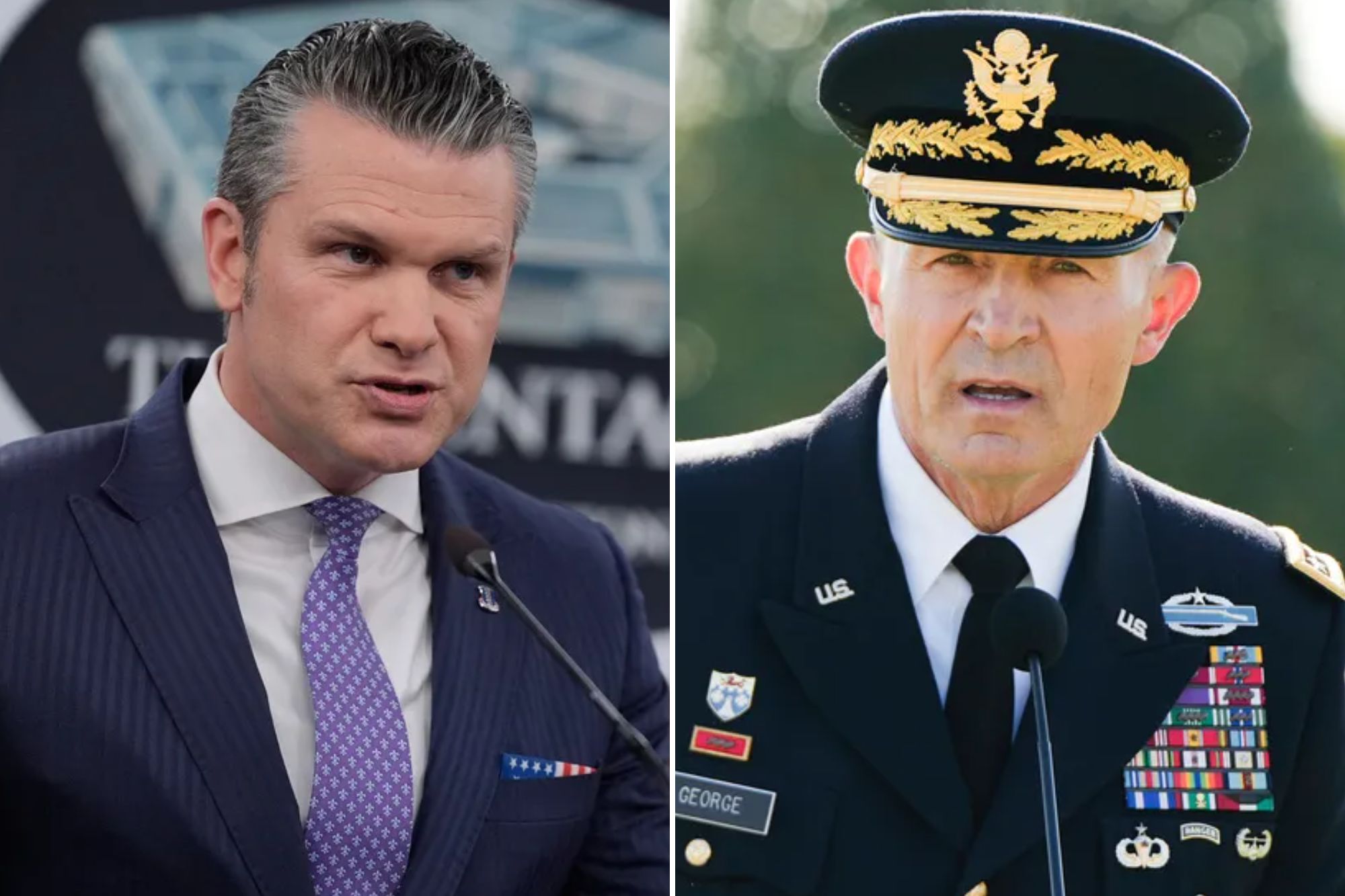 Hegseth removes Army chief of staff Gen. Randy George