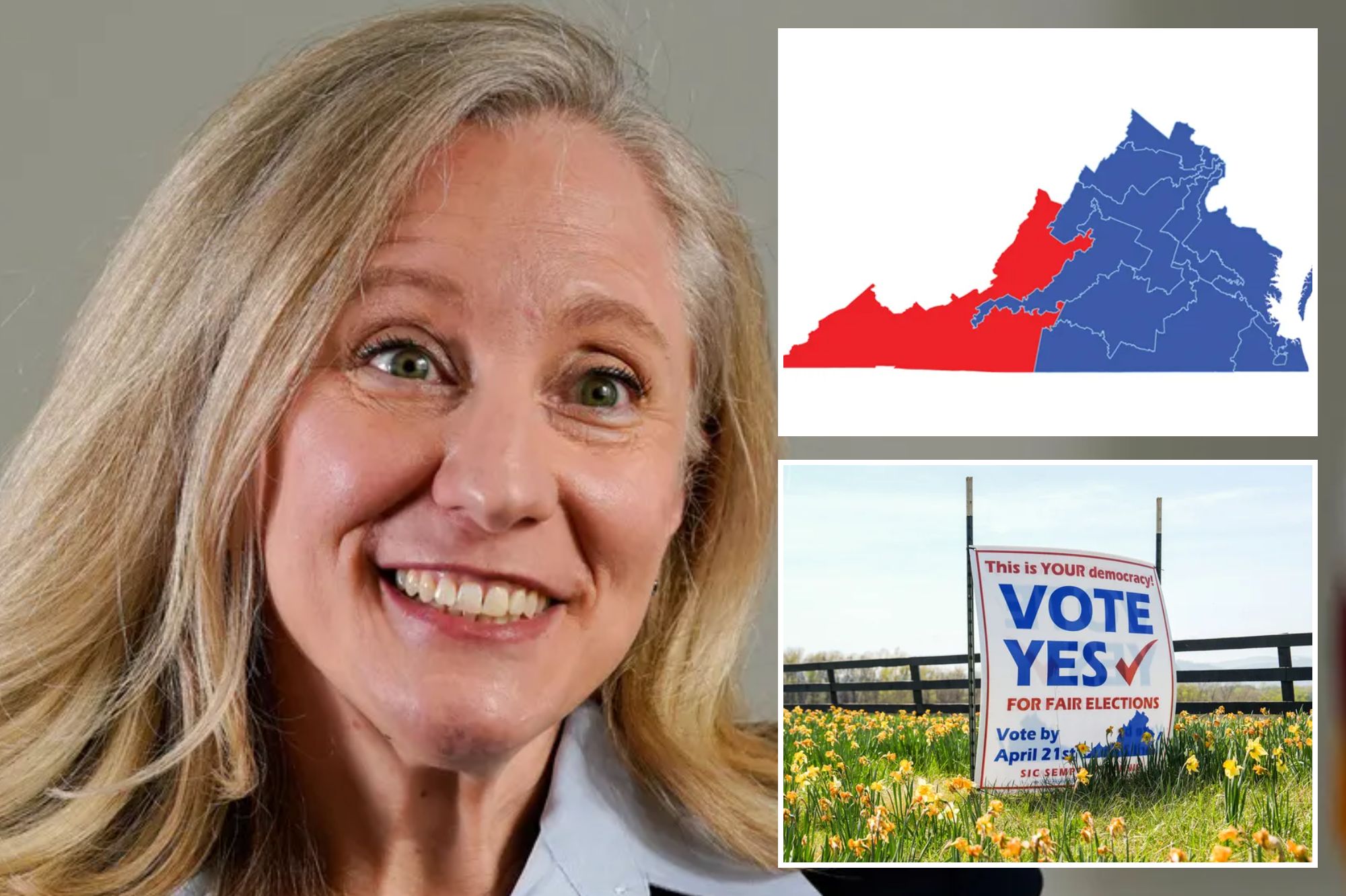 Virginia redistricting referendum tightens into a dead heat as early voting surges