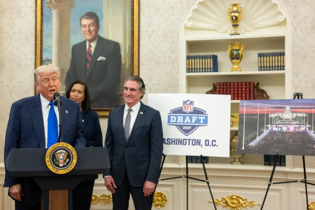 DC to host 2027 NFL draft on National Mall: What to know