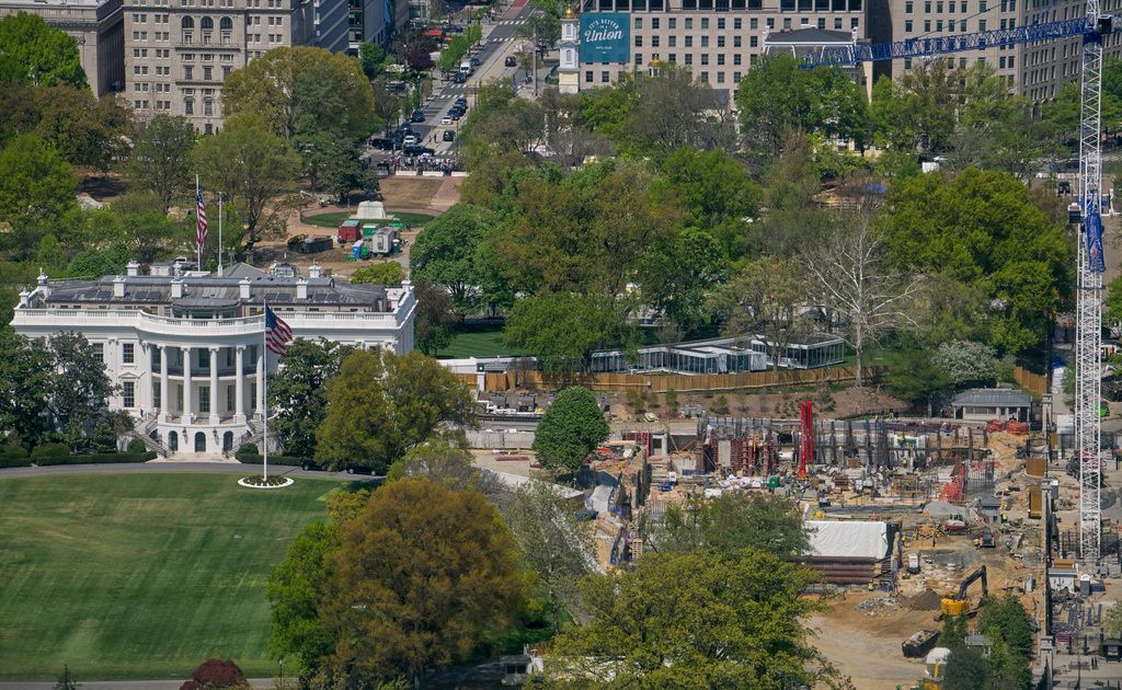 Trump ballroom construction can continue, appeals court rules
