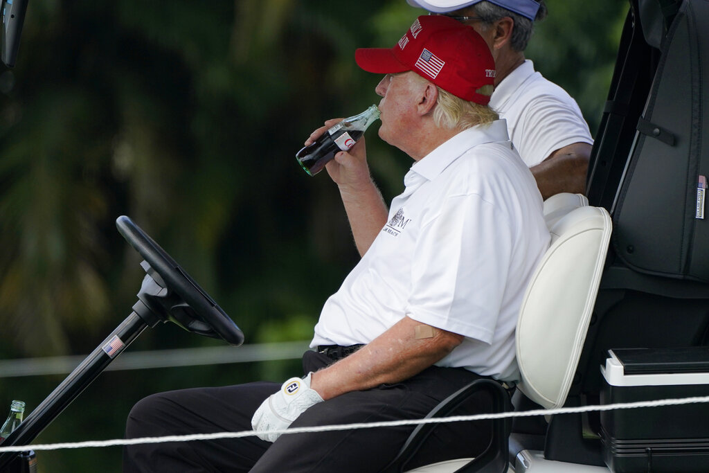 The candy and Coke commander in chief: Trump’s sweet tooth feels all-American